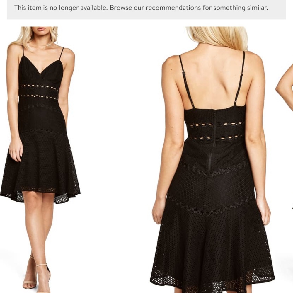 Ariana fit and flair dress